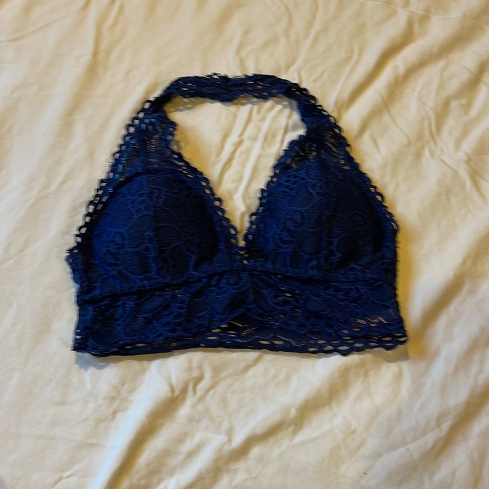 Navy blue bralette